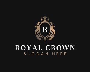 Crown Royalty Monarch logo design