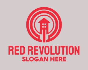 Red House Realty logo design