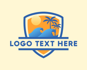 Summer - Ocean Wave Summer logo design