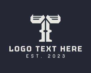 Mechanical - Industrial Letter T Company logo design