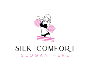 Underwear - Feminine Underwear Woman logo design