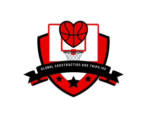 Tournament - Basketball Shield Game logo design
