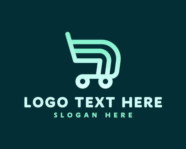 Cart - Market Shopping Cart logo design