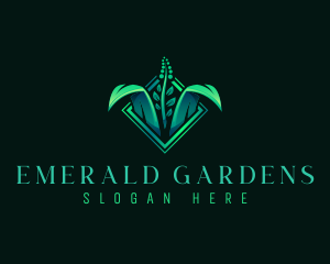 Grass Garden Landscaping logo design