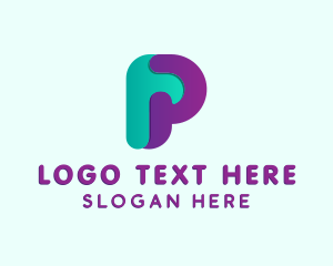Minimalist - Startup Creative Business Letter P logo design