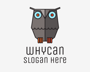 Barn Owl Bird Logo