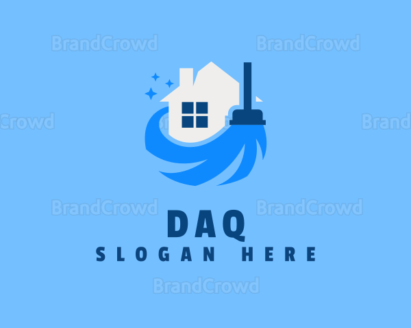 Clean House Sweeper Logo