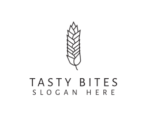 Delicatessen - Wheat Grain Plant logo design