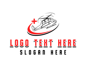 Rescue - Medical Rescue Helicopter logo design