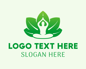 Florist - Meditate Yoga Spa logo design