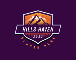 Hills - Camp Summit Mountain Survival logo design