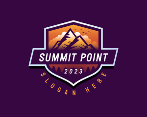 Camp Summit Mountain Survival logo design