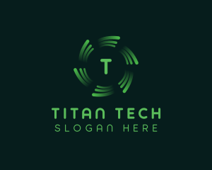 AI Digital Technology logo design