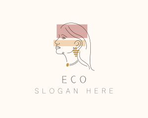 Elegant Female Jewelry Logo