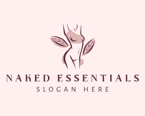 Bare - Nude Body Spa logo design