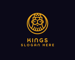 King Moon Royalty logo design