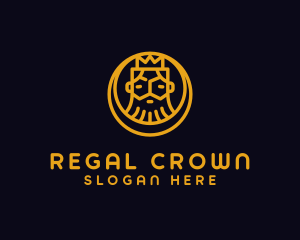 King Moon Royalty logo design