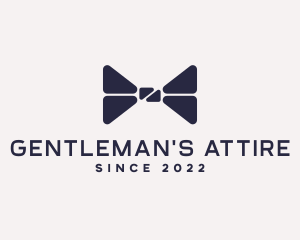  Bow Tie Attire Tux logo design