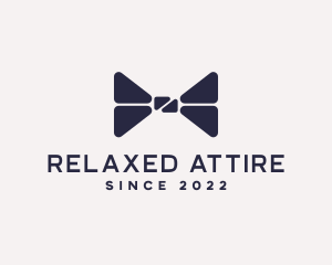  Bow Tie Attire Tux logo design