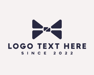Retail - Black Bow Tie Fashion logo design