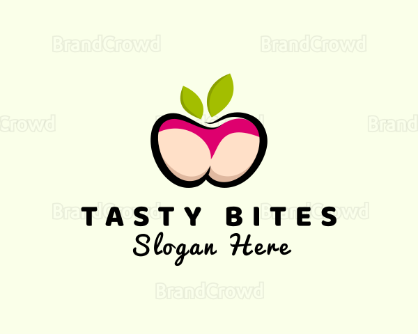 Sexy Apple Butt Logo