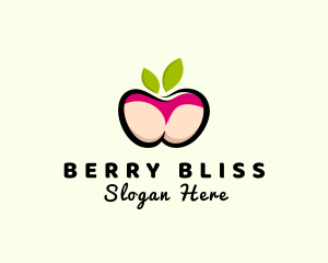 Sexy Apple Butt logo design