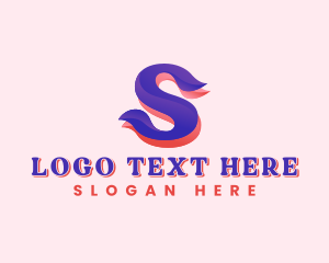 Advertising - Creative Media Studio Letter S logo design