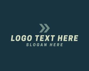 Entrepreneur - Mover Shipping Logistics logo design