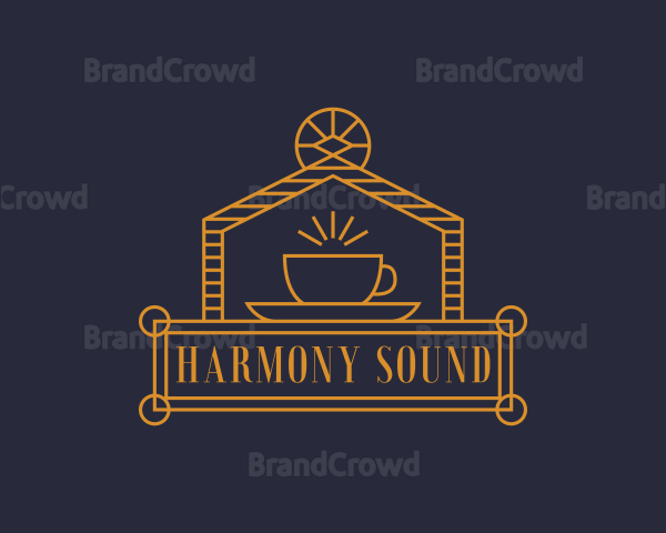 Luxury Cafe Coffee Logo