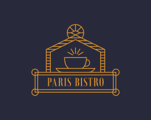 Luxury Cafe Coffee  logo design