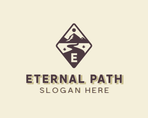 Mountain Pathway Road logo design