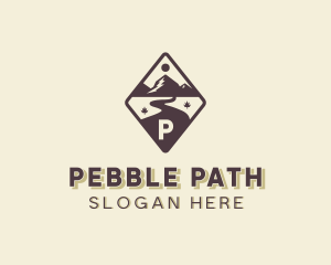 Mountain Pathway Road logo design