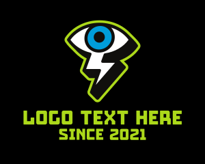Optometrist - Thunder Eye Gaming logo design