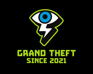 Lens - Thunder Eye Gaming logo design