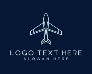 Exploration - Airplane Travel Tour logo design