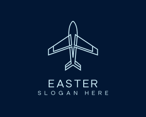 Airplane Travel Tour Logo