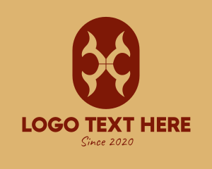 Shield - Medieval Shield Pattern logo design