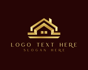 Builder - Roof Luxury Builder logo design