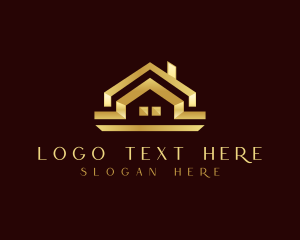 Architect - Roof Luxury Builder logo design