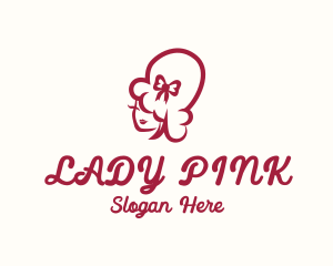 Lady Hair Salon logo design