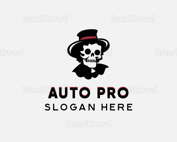 Skull Hat Streetwear Logo