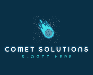 Comet - Meteor Comet Star logo design