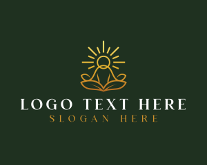 Mind - Yoga Meditation Spa logo design