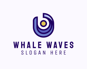 Water Wave Sunset logo design