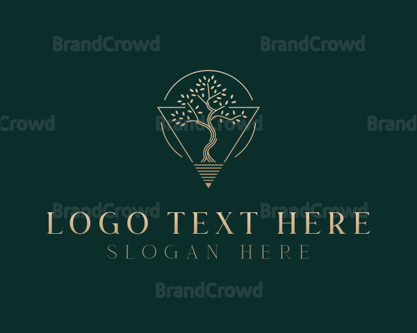 Elegant Tree Gardening Logo