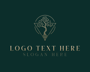 Plant - Elegant Tree Gardening logo design