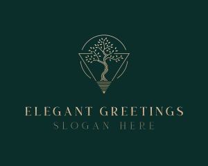 Elegant Tree Gardening logo design