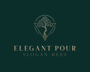 Elegant Tree Gardening logo design