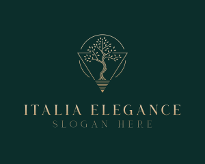 Elegant Tree Gardening logo design