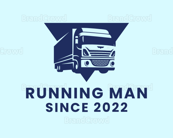 Transport Delivery Truck Logo